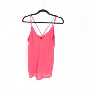 Red camisole blouse